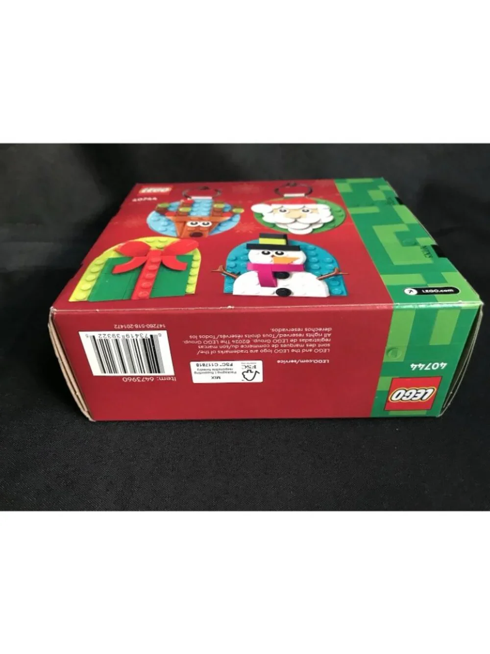 LEGO Authentic Christmas Ornament Selection Building Set Toy 40744